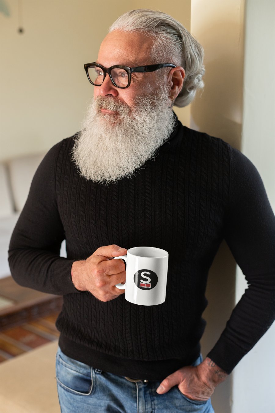 WHITE COFFEE MUG